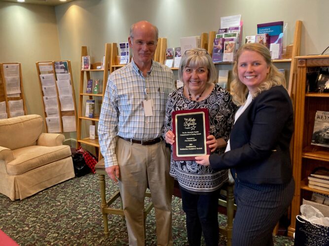 Social worker and community volunteer awarded annual Dr. Alexander